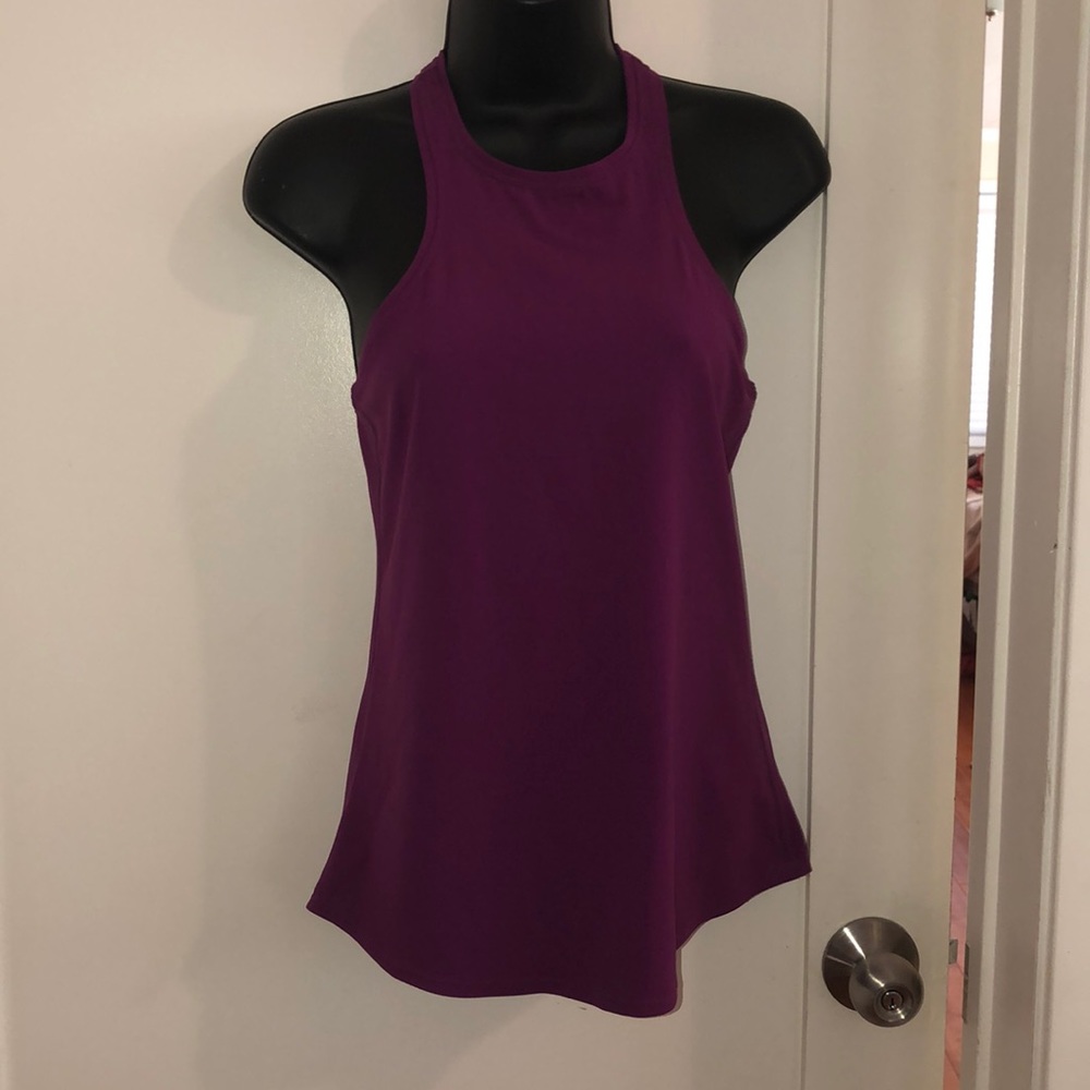 Lululemon highneck racerback tank top 6